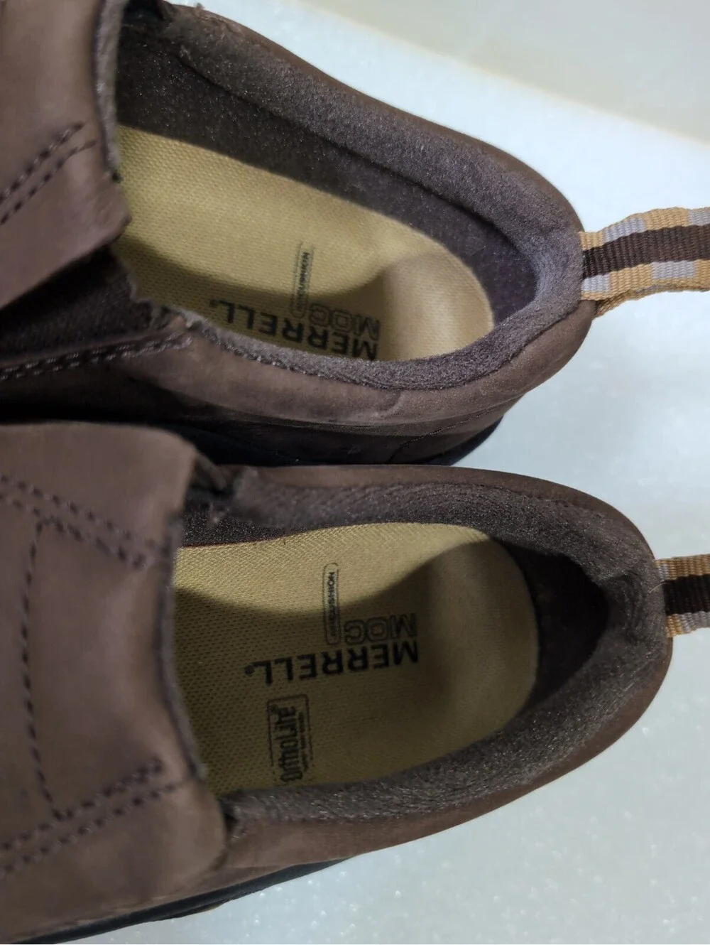 Merrell MOC Ortholite Dual Density Hiking Shoes Woman's 8 Air Cushion